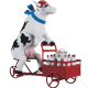 Cow parade Lait Triporteur (XL)