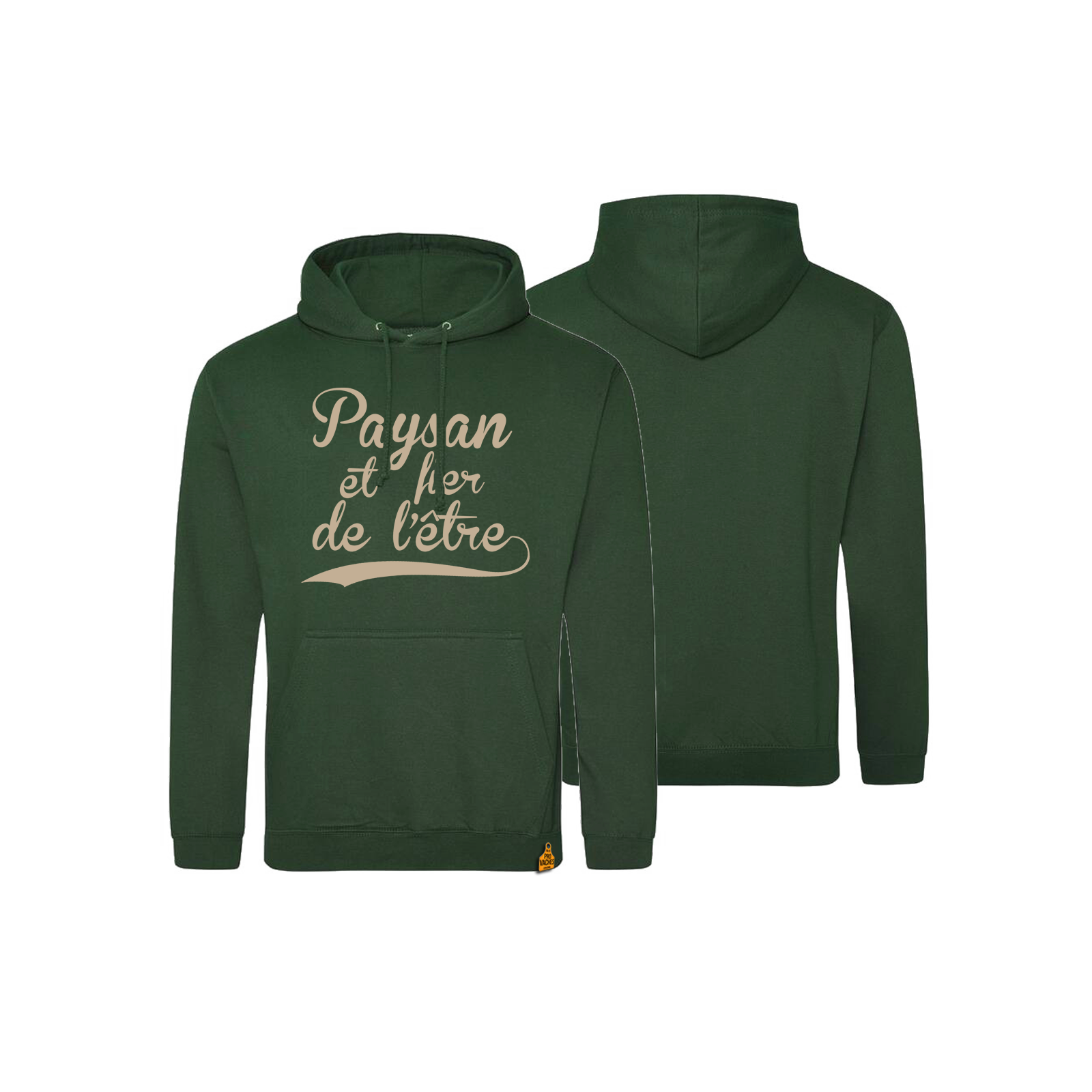 Paysan et fier de l'être ! sweat pull agricole