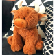 Peluche vache Highland