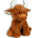 Peluche vache Highland