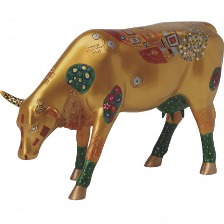 Cow Parade Klimt Cow