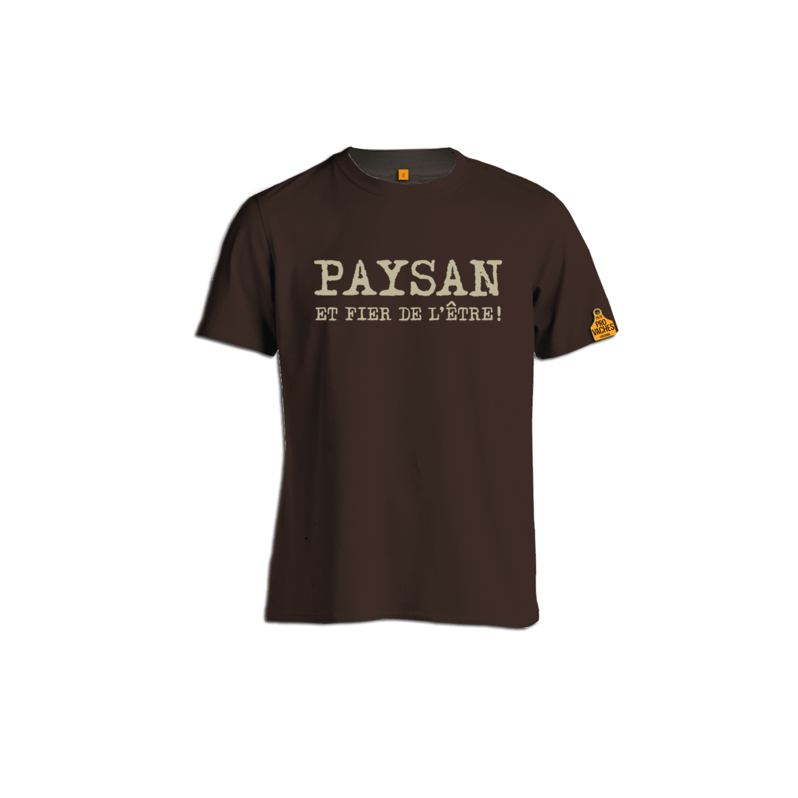 paysan et fier de l'être t-shirt agricole